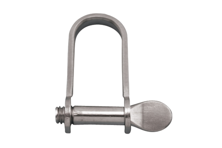 Stainless Steel Stamped D Shackle, S0118-0004, S0118-0005, S0118-0006